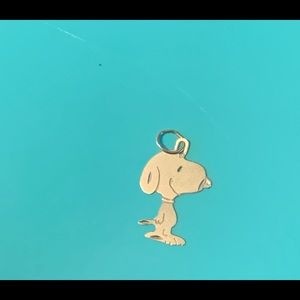Gold Snoopy Charm